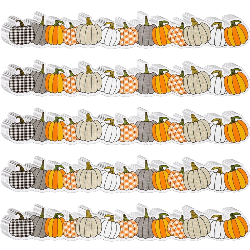 Pumpkin Bulletin Board Borders